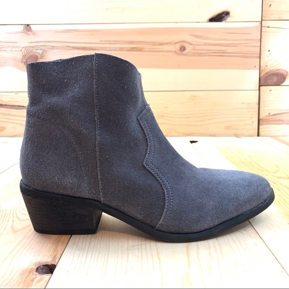 Rag & Co Brisa gray suede ankle boots 9 - Picture 10 of 16